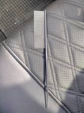 Peine de acero inoxidable para mascotas, cepillo de Belleza del cabello Multicolor, eliminador de pulgas, suministros profesionales de aseo