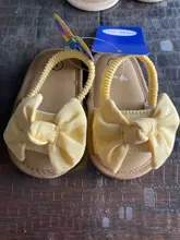 Sandalias para bebé con nudo de lazo para niñas Zapatos de vestir de princesa planos de suela suave, calzado antideslizante para primeros caminantes