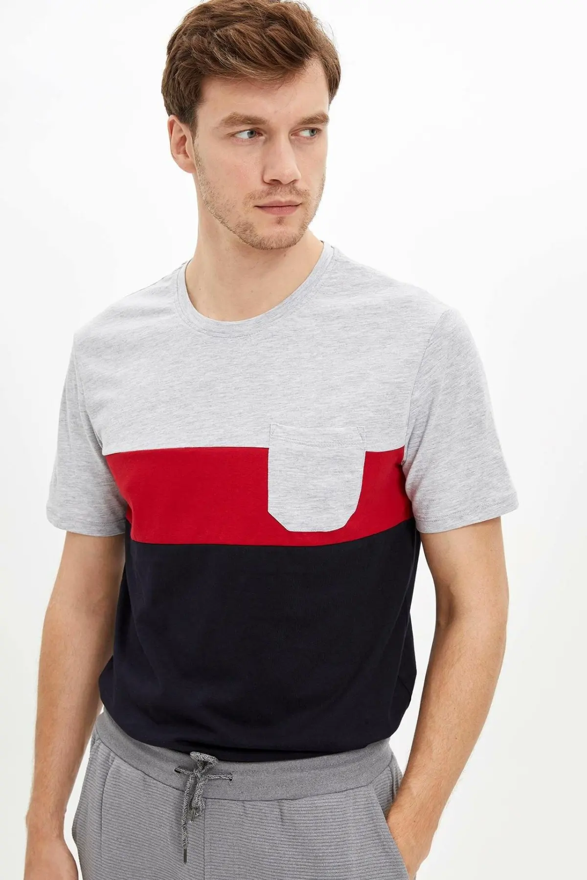 DeFacto человек T-Shirt-L7750AZ19AU | Мужская одежда