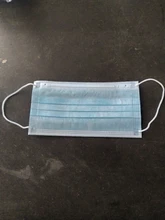 Mascarilla desechable no tejida de 3 capas para adultos, máscara transpirable con banda para la oreja, 18 horas de protección