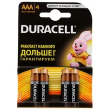 Батарейка Duracell LR 03/MN 2400-4BL BASIC AAA
