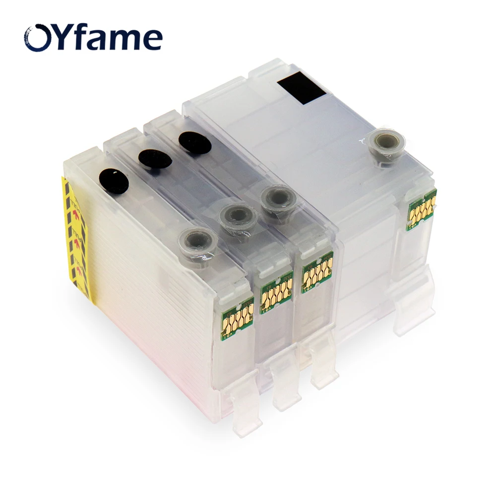 OYfame T2711 T2701 Refillable патрон чернил для принтера Epson рабочей силы WF7110 WF7610 WF7620 WF3620 WF3820 3640D 7110DTW T2711 картридж