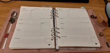 Moterm-Agenda de anillos de lujo con carpeta de anillos plateados, organizador de Agenda, diario, Bloc de notas, cuaderno de bocetos, A5, 30 MM, nueva serie