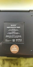 Sevich-Polvo de sombra para el pelo, 5 colores, 12g, resistente al agua, Control de bordes, cubre raíces, corrector de pelo marrón oscuro con farol
