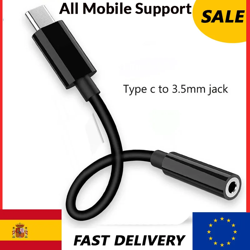 Адаптер для наушников TRRS OMPT с USB C на 3 5 мм гнездовой адаптер черный аудио hi-fi
