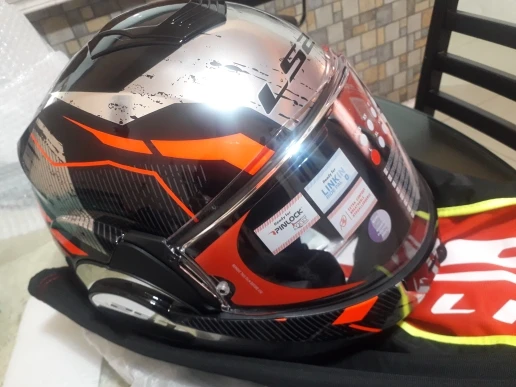 Ls2 Ff399 Flip Up Double Lens Helmet 
