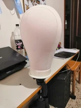 Alileader-Cabeza de Maniquí de entrenamiento, cabeza de bloque de lienzo, soporte para pelucas, envío gratis, Porta agujas