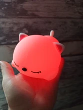 Bedside-Lamp Night-Light Touch-Sensor Remote Bedroom Baby Gift Rechargeable Silicone