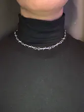 Gargantilla con alambre de púas estilo gótico Punk para mujer, gargantilla de alambre de hierro, Hip-hop, cadena de espinas, regalos