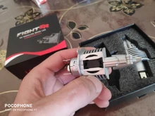 Eurs luchador Foco H4 bombillas Led coche/Faro motocicleta 72W 12V 24V 6000K Super Led H4 bombillas de faro delantero de coche lampada Led H4 8000LM