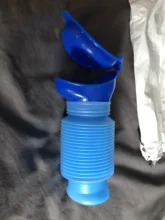 Urinal Toilet Pee-Bottle Travel Camping-Car Female Blue Portable Emergency PC for 1-Pcs