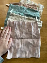 5 uds alimentación de bebé Toalla de gasa suave Toalla de baño recién nacido Saliva toalla paño del Burp D09 20 Dropshipping. Exclusivo.