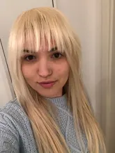 S-noilite-peluca con flequillo Natural, cabello humano falso, no Remy, con Clip en extensiones de cabello con flecos, color negro y marrón, 25g