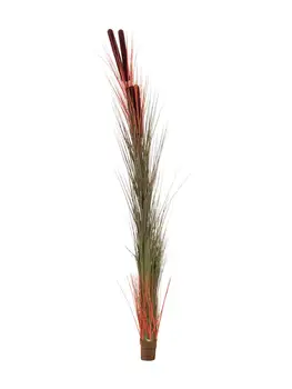 

EUROPALMS Reed grass with cattails, light-brown, artificial, 152cm