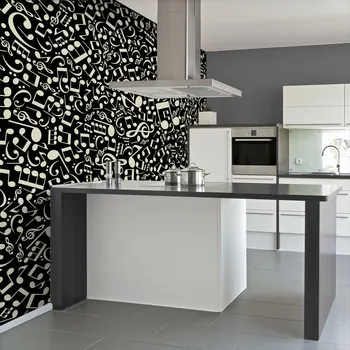 

Wall mural-musical notes-400x309 cm