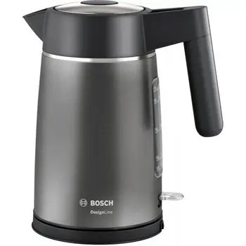 

Bosch TWK5P475 DesignLine Wasserkocher kabellos / 1.7l / 2400W / schwarz