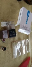 2V025-08 normalmente cerrado 12V 12V 24V 220V 1/4 BSP 2 2 posición de válvula solenoide de aire 2V025-08 Válvula de Control neumática