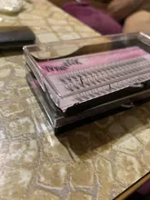 Pestañas de racimo de 60 clústeres/caja, pestañas de extensión de pestañas individuales gruesas bunches maquillaje profesional pestañas postizas