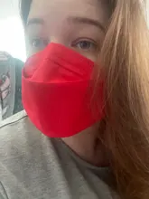 Fish-Mascarillas protectoras KN95 de 4 capas para adultos, FPP2, antipolvo, antiniebla, PM25, FFPP2, CE