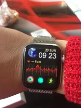 Reloj inteligente W46 de 44MM/40MM, reloj inteligente personalizado con pantalla grande de 1,75 pulgadas y carga inalámbrica