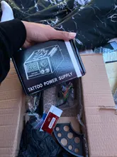 Kit de máquinas de tatuaje, pistola con fuente de alimentación de tinta, agarres para tatuaje, herramientas de arte corporal, conjunto completo de tatuaje, suministros de accesorios