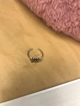 Foxanry-anillos de mariposa de Plata de Ley 925 para mujer, joyería fina Vintage Punk, accesorios para fiesta de cumpleaños, regalos