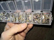 420 unids/caja kit para hacer joyas, collar, cadena, ganchos del pendiente del alfileres de cabeza saltar anillos langosta cierre DIY conjunto de fornituras para joyería suministros