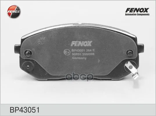 Колодки Диск Передние Hyundai Ix35, Sportage 06- Bp43051 FENOX арт. BP43051