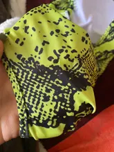 Bañador sexy de una pieza para mujer, monokini con estampado de leopardo, traje de baño de estilo vendaje, bikini acolchado de realce, de verano