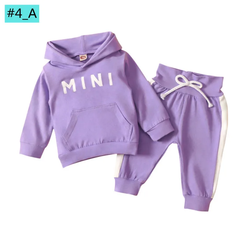 Newborn Baby Girl Clothes Autumn 3PCS Sets Leopard Letter Hooded