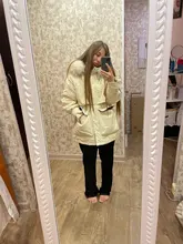 Winter Jacket Coat Parkas Fitaylor Zipper-Down Natural Women Outerwear Snow Warm Thick