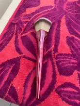 Mini Love-brocha de maquillaje en forma de corazón rosa, crema líquida suave en polvo, base, aerógrafo, cosmética, herramienta de belleza