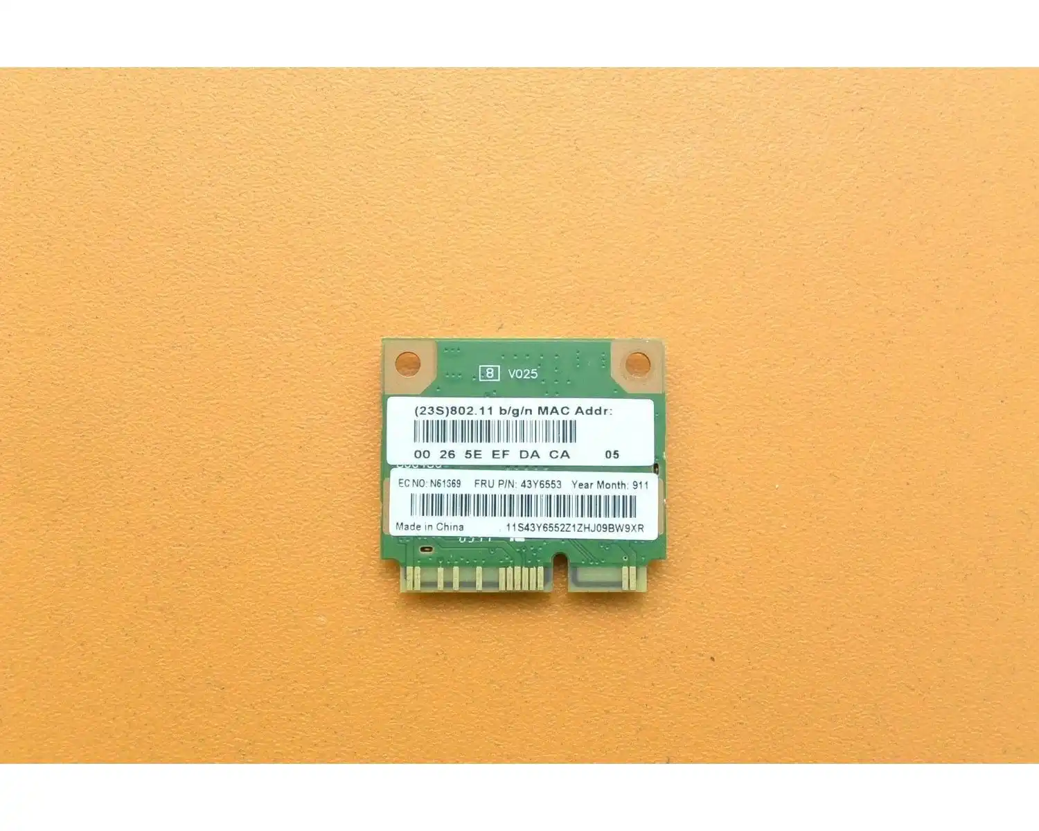 Lenovo ThinkPad x100e wireless LAN mini-PCI Express board adapter 43y6553 | Компьютеры и офис