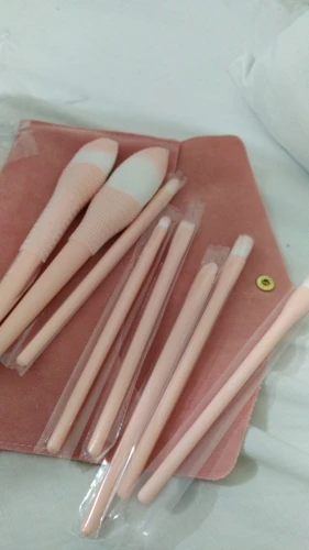 8PCS Makeup Brushes Sets Powder Foundation Blusher Eyeshadow Brush Candy Cosmetic Colorful Make Up NO MSQ LOGO With Bag reviews №3 156509