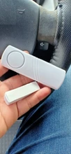 Sensor de ventana de puerta inalámbrico, alarma antirrobo 90bp magnética, sistema más largo de entrada para el hogar, dispositivo de batería de seguridad para el hogar, 1 ud.