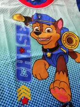 Camiseta de algodón de la Patrulla Canina para niños, ropa de dormir de dibujos animados, pantalones cortos de manga corta