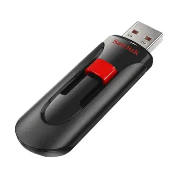 

Sandisk Cruzer Glide USB flash drive 256 GB USB 2.0 Type-A black, red