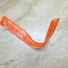 Regla Flexible y creativa de 30cm, herramientas de dibujo de plástico, suministros de estudio para estudiantes, papelería Kawaii