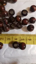 Wooden Beads Jewelry Bracelet Diy Brown Natural for Makeing 10--500pcs Eco-Friendly 5/6/8-/..