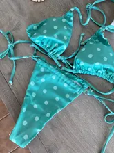 Conjunto de microbikini de estilo vendaje para mujer, traje de baño unicolor de dos piezas, ropa de playa Sexy, n. ° t3g, 2021