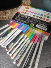 Gn-Rotuladores acrílicos de pintura acrílica, bolígrafos ideales para rotular tazas de porcelana, vidrio, roca, cerámica, lienzos de tela, o madera, 12 o 18 colores, de 0,7mm