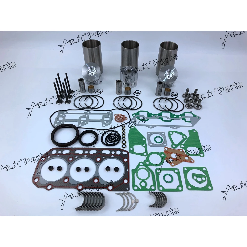 For Yanmar Engine Parts 3d84 3tn84 Rebuild Kit Repair Kit Piston