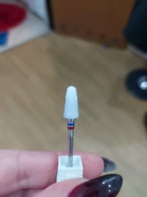 1 pieza de cabezal cerámico para pulidora, eléctrica de uñas artísticas