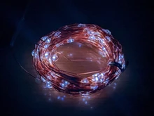 String-Light Timing-Battery Christmas-Decoration Remote-Control Festive Party Copper