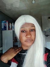 Blonde Wigs Fake-Hair Middle-Part Cosplay Straight Purple Synthetic Long Women for Red