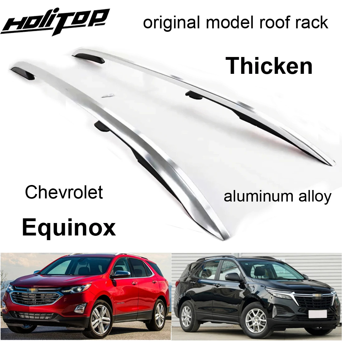 New arrival roof rail roof rack roof luggage bar for Chevrolet Equinox