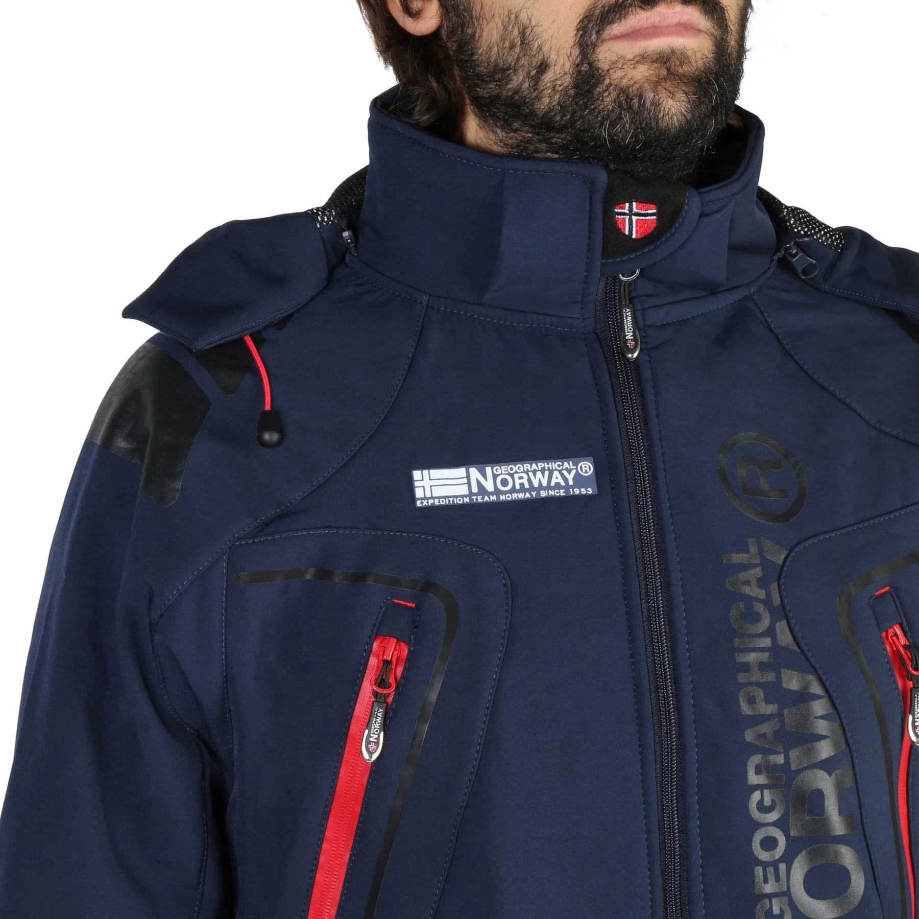 Geographical Norway Turbo_man мужские синие 103869. Цвет: синий, Размер: XXLGeographical Norway8050750415854
