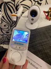 Monitor de bebé con cámara inalámbrica, intercomunicador de música, IR, Audio, vídeo, niñera, monitoreo de temperatura, VB605, teléfono para bebé