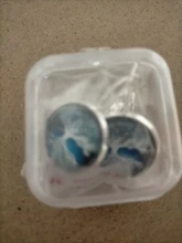 Pendientes de árbol de la vida para mujer, aretes de Color plata, pendientes de Francia para mujer, aretes con gancho para la oreja, joyería cabujón de cristal