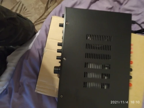 Отзыв о товаре 298B bluetooth 5,0 канал 2000 Вт 5-канальный усилитель мощности аудио 220 В AV Amp динамик с дистанционным управлением Поддержка FM USB SD карт от пользователя Покупатель 